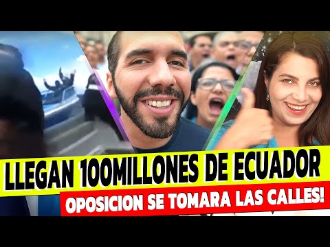 OPOSICION SE TOMARA LAS CALLES CONTRA NAYIB | LLEGAN 100MILLONES DESDE ECUADOR | INVITADO DE TRUMPAS