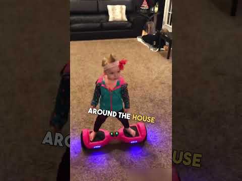 The 16-Month-Old Hoverboard Pro 😲 🙌