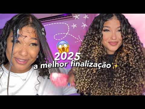 🌟FINALIZAÇÃO ATUALIZADA: muito brilho, volume e definição🌟