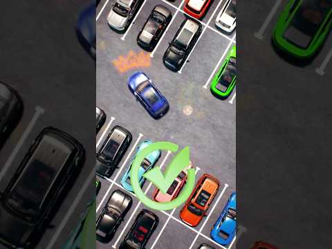 Советы по парковке | Выезд с парковки задом #пдд #автошкола #скилл #билетыпдд #авто