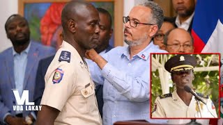 Enstalasyon nouvo DG polis la André Jonas Vladimir Paraison