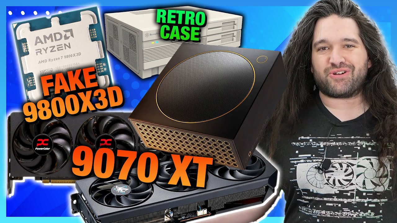 HW News - AMD RX 9070 XT Inbound, Counterfeit 9800X3Ds, RTX 5090 Supply, KINGPIN Might Switch Sides