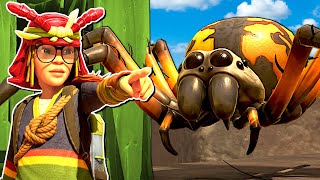 SPIDERS ATTACK OUR BASE! (Grounded 2)