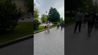 My walk through summer Moscow