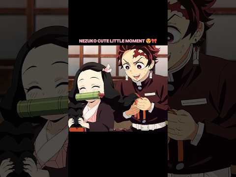 Nezuko cute little moment ๐๐ #demonslayer #kny #nezukochan #foryou