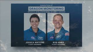 SpaceX mission CRS 25 Docking into the international space station