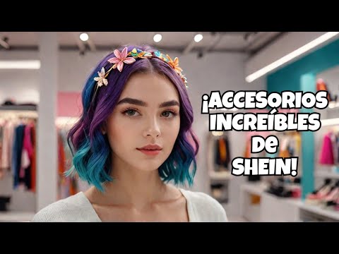 😱Miren lo que encontré en SHEIN ¡Accesorios de peinados increíbles! ✅🎀