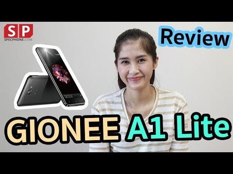 (THAI) [Review] Gionee A1 Lite เน้นเซลฟี่ 20 MP แสกนนิ้วได้ แบตฯ 4000 mAh ราคา 7,990 บาท