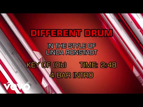 Linda Ronstadt – Different Drum (Karaoke)