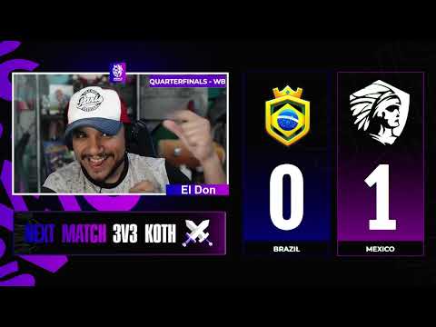 🔥 ¡México vs Brasil! 🇲🇽⚔️🇧🇷 | ¡El Partido Completo Clash Royale MUNDIAL! 💥SPMCY