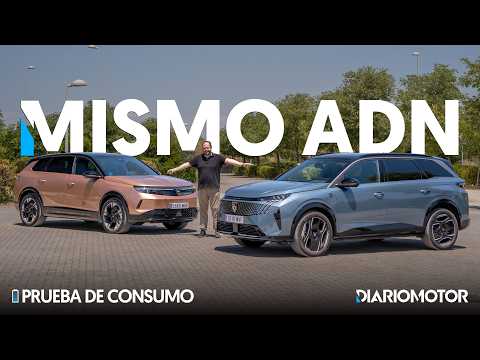 Opel Grandland Vs. Peugeot E-5008 eléctricos: hermanos, pero ¿funcionan? | Comparativa | Diariomotor