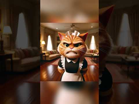 Incompetent Cat Nanny.#cat #catstory #kitten #aicat #catcute  #shorts  #ai #cute #animals #funny