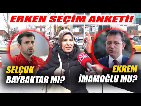 Selçuk Bayraktar mı Ekrem İmamoğlu mu? 2024 Erken Seçim Anketi!