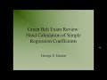 Regression Analysis Concepts