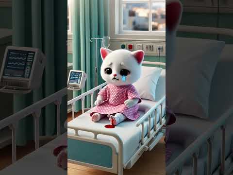 Black cat caused white cat to lose legs due to jealousy #ai #story #catshorts#aicat#funn