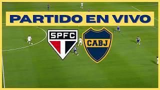 ✅São Paulo vs Boca [En Vivo] 🏆Copa Sudamericana | 4tos de Final Vuelta
