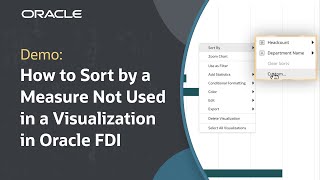 How to Sort by a Measure Not Used in a Visualization in Oracle FDI
