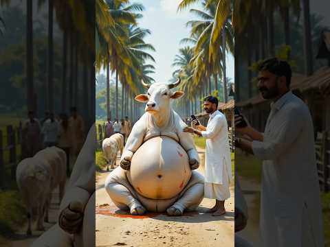 The Pregnant White Cow's Rescue:A Heartwarming Journey 7 #humanity #animal #cow #pets #rescueanimals