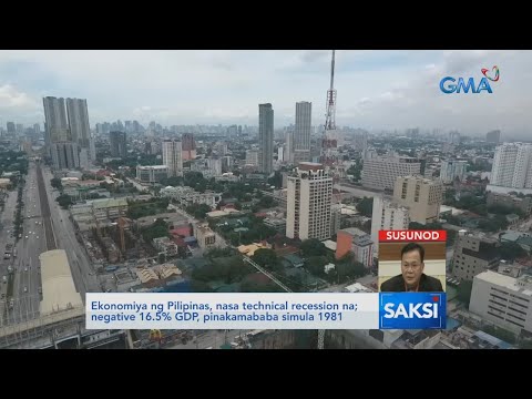 Ekonomiya Ng Pilipinas Nasa Technical Recession Na Video Gma News Online