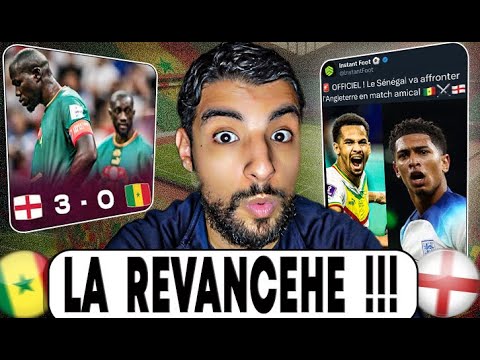 LE SÉNÉGAL VA AFFONTER L'ANGLETERER EN MATCH AMICAL !!!