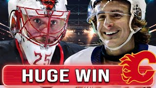 This couldn't have gone any BETTER for Calgary...