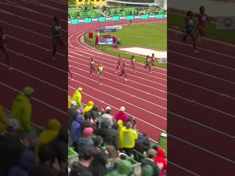 Breakneck speed on show from Shelly ???? #DiamondLeague ? #fyp #speed #sprinting #track