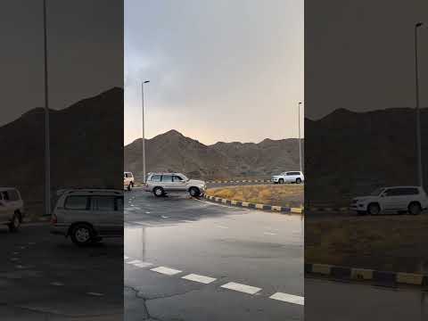 استيشن مطر في وادي شوكة ??