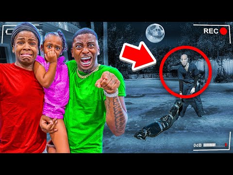 WE CAUGHT THE CREEPY STALKER ON CAMERA….
