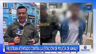 Policía frustra atentado contra la estación de Policía de Amalfi