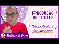 Argumentação e Dissertação: Conceitos e Estruturas