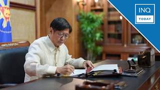 YouTube video thumbnail: Marcos Signs Bske Postponement Into law