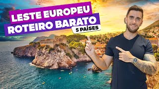 Roteiro barato pelo LESTE EUROPEU! De trem ou ônibus! Praga, Viena, Budapeste....