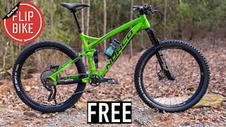 Restoring a Beat Up Full Squish For a Lucky Kid - Flip Bike