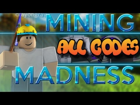 Mining Madness All Codes 06 2021 - mining madness roblox videos