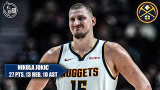 6TH STRAIGHT TRIPLE DOUBLE?! Nikola Jokic shines in OT win vs. Pelicans 🏀🔥 | NBA on ESPN