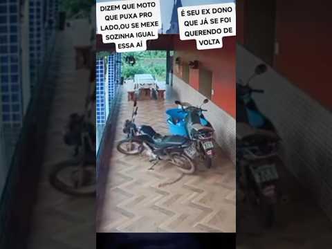 MOTO SE MEXENDO SOZINHA☠️😬 #2025 #sahara #honda #grau #transito #xre  #xracing #xracingvideos