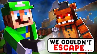 FNAF ANIMATRONICS BROKE INTO LUIGI’S MANSION… And We Couldn’t Escape! 😱🏚️
