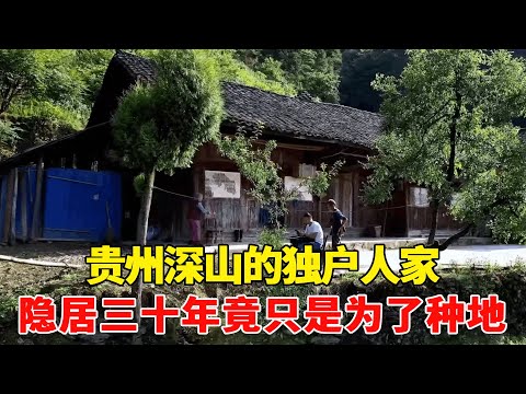 探访贵州深山的独户人家，30年前从坝区搬进山里，隐居这么多年竟是为了方便做土地！【乡村阿泰】