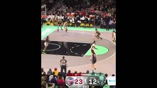 Raven Johnson with the block!!