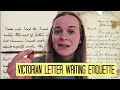 Victorian Letter Writing Practices