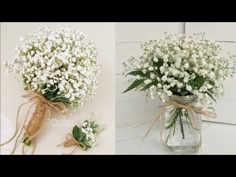 DIY Tutorial cara membuat Bunga Baby Breath dari Plastik Kresek |How to make Baby Breath Flower