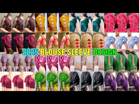 🎉💯 New Latest Puff Sleeve Designs 2024 / Blouse Sleeve Designs Ideas / Baju Ki Design /Blouse Design