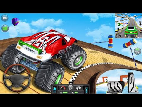 Monster Truck Ultimate Races - Mega Ramp Stunts - Android Gameplay-1