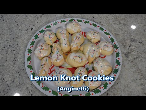 Italian Grandma Makes Lemon Knot Cookies (Anginetti)