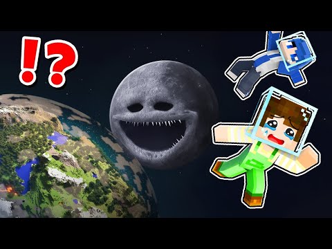 Trái Đất Bị MẶT TRĂNG TRỖI DẬY Nuốt Chửng Trong Minecraft