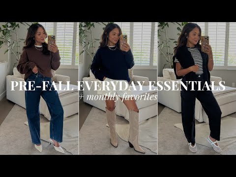 Pre-Fall Everyday Essentials from Everlane + Monthly Favorites