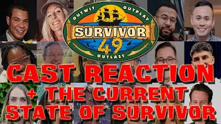 Survivor 49 - Cast Reaction + Thoughts on the Current & Future State of Survivor