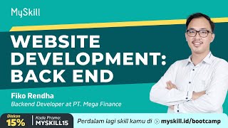 Short Class Website Development: Backend | MySkill