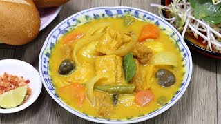 Cách nấu Cà Ri Chay béo ngon hấp dẫn tại nhà
