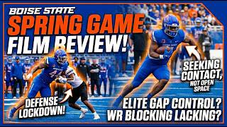 BSU Football Spring Run Game Breakdown - 2026